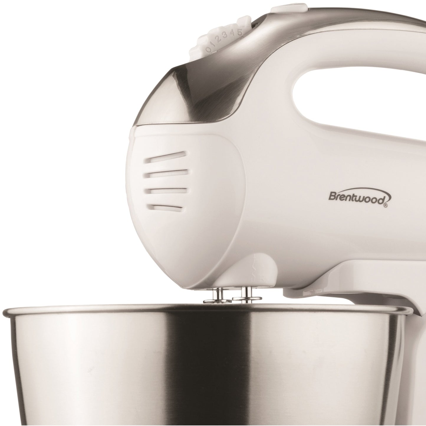 5 Speed Stand Mixer Wht/SS