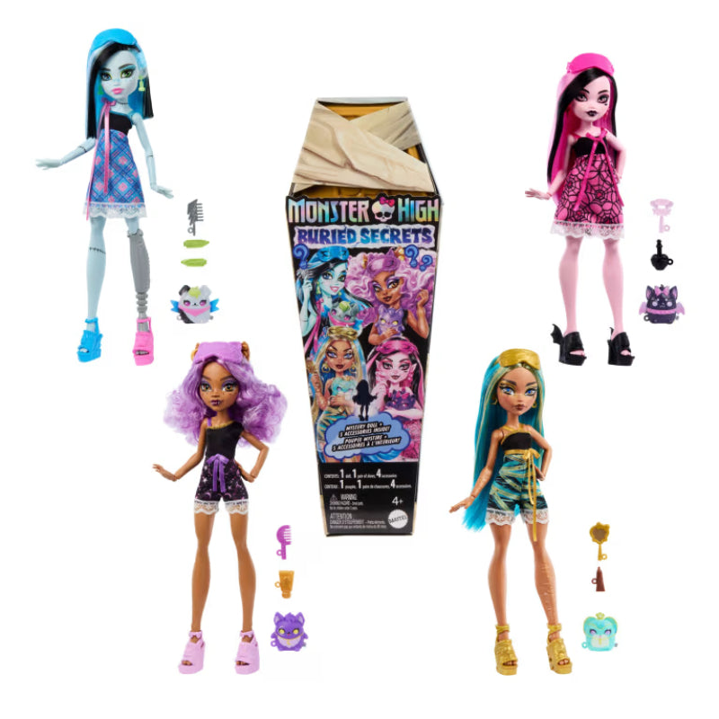 Monster High Buried Secrets Surprise Doll - Assortment