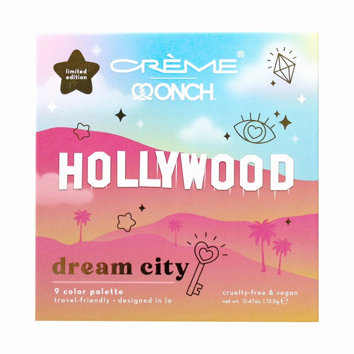 The Creme Shop Onch x Hollywood Dream City Eyeshadow Palette