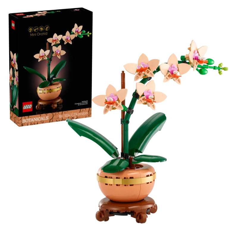 LEGO Botanicals Mini Orchid Building Toy Set (274-Piece)