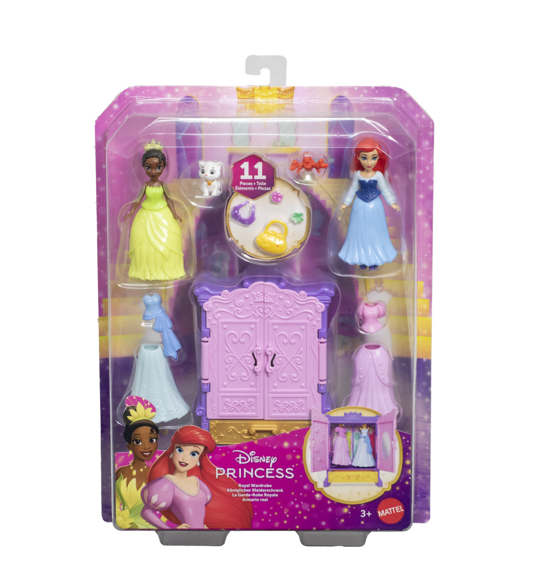 Disney Princess Royal Fasion Doll Play Set (11-Pieces)