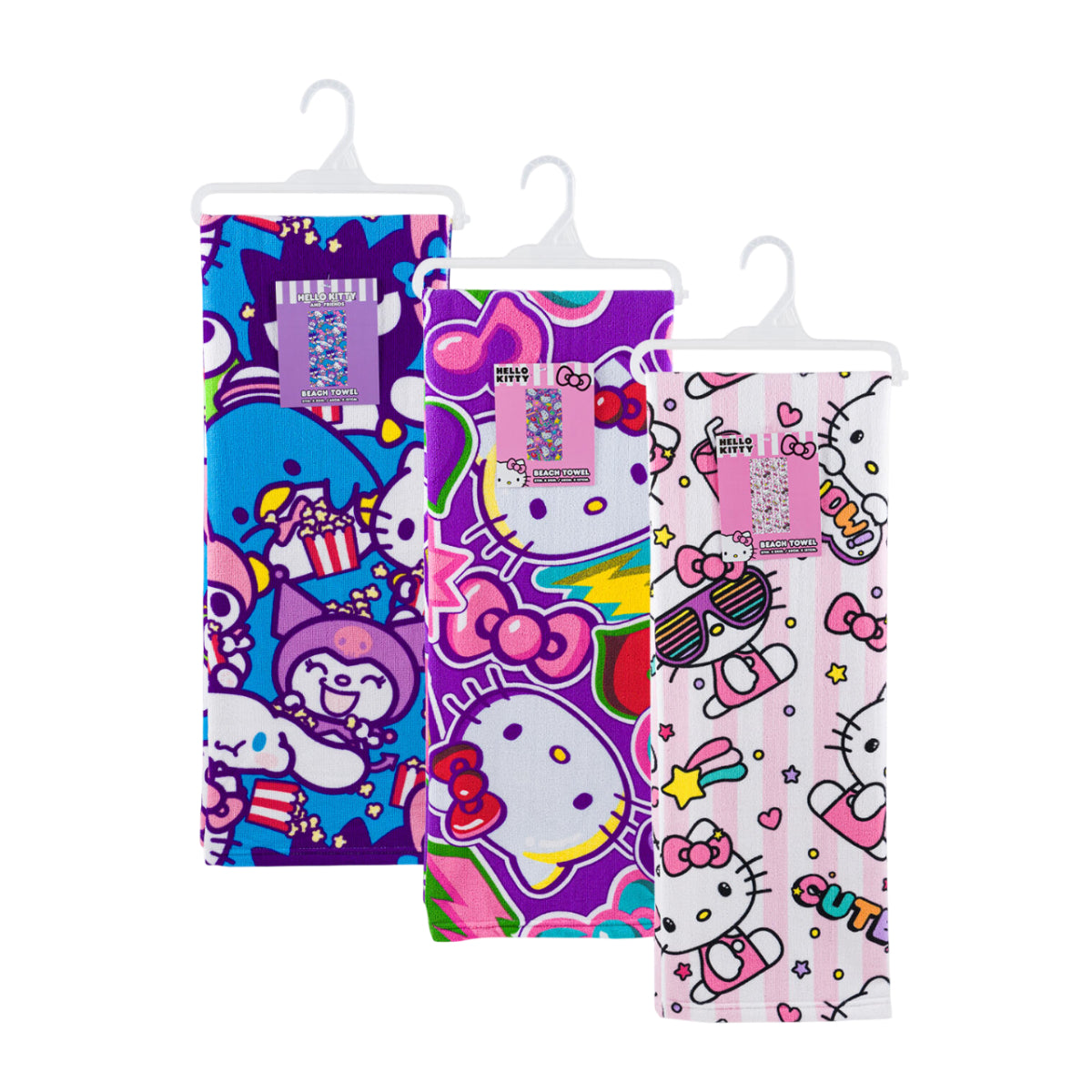 Hello Kitty 27x54" Beach Towel - Assortment