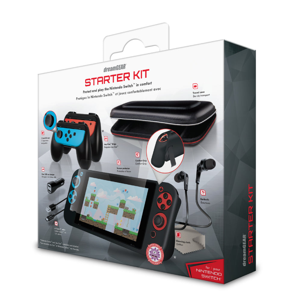 DreamGEAR Starter Kit for Nintendo Switch - Curacao
