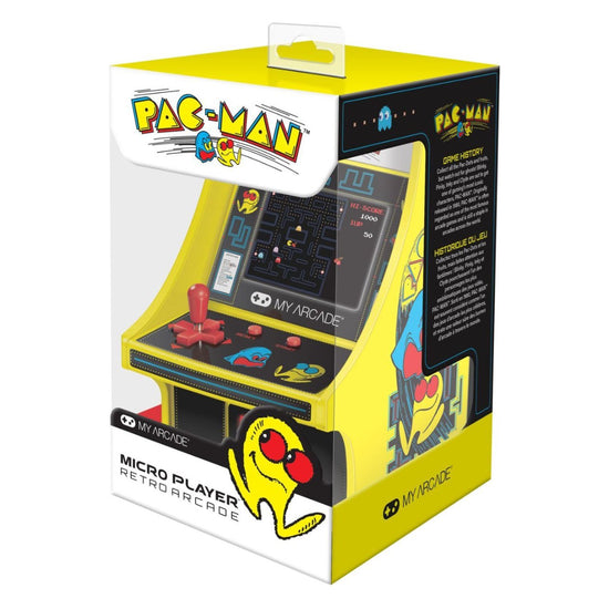 My Arcade Pac-Man Micro Player - Yellow/Black - Curacao