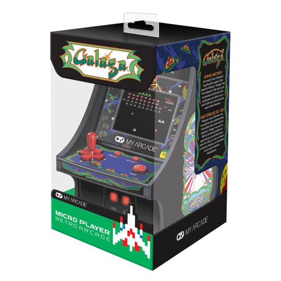 My Arcade Galaga Micro Player - Black - Curacao