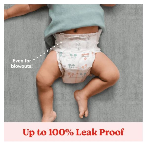 Huggies Size 2 Snug and Dry Baby Diapers (Count 74)