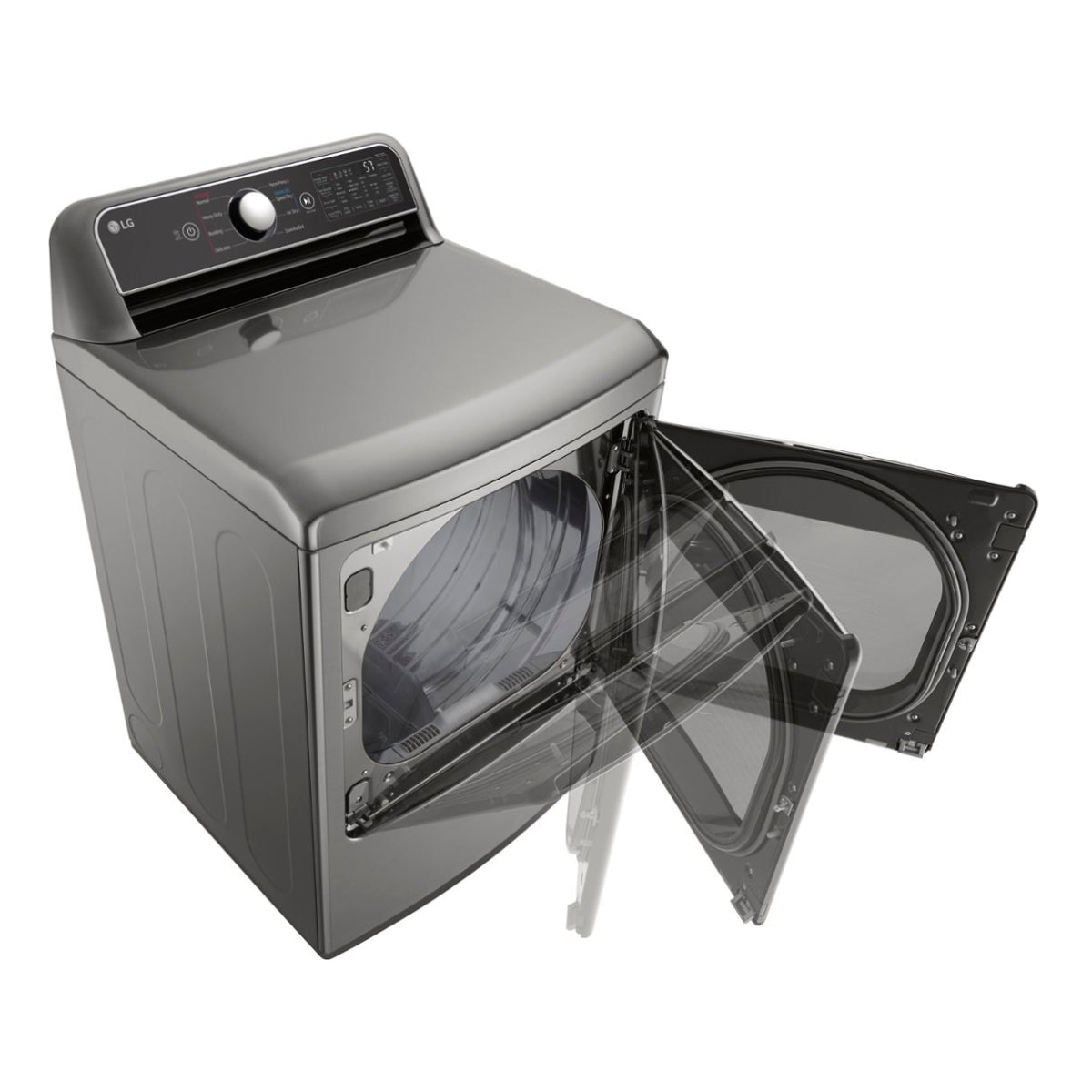 LG DLG7401VE EasyLoad 7.3 cu.ft. Smart Gas Dryer - Silver