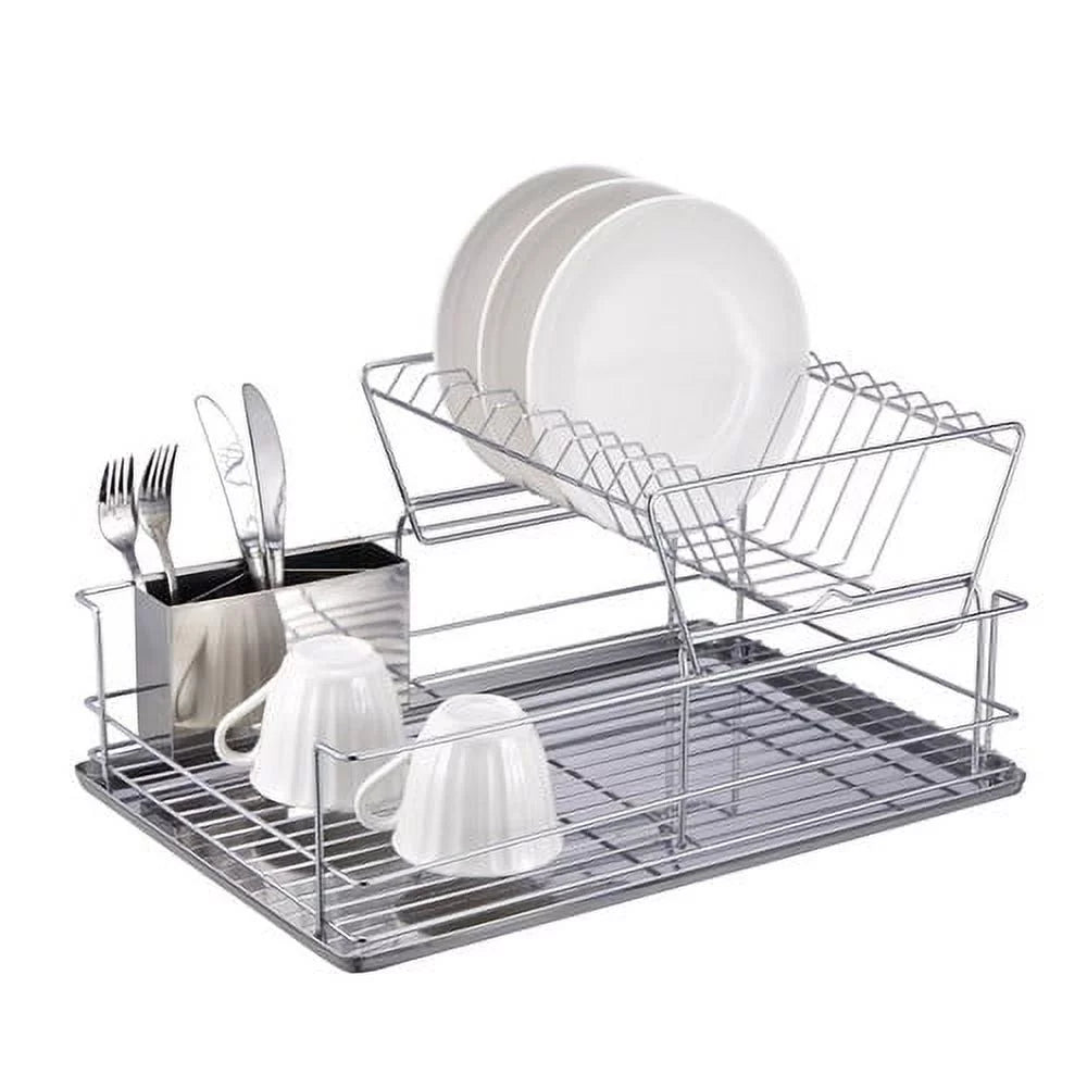 Better Chef DR2201 22" Dish Rack - Gray - Curacao
