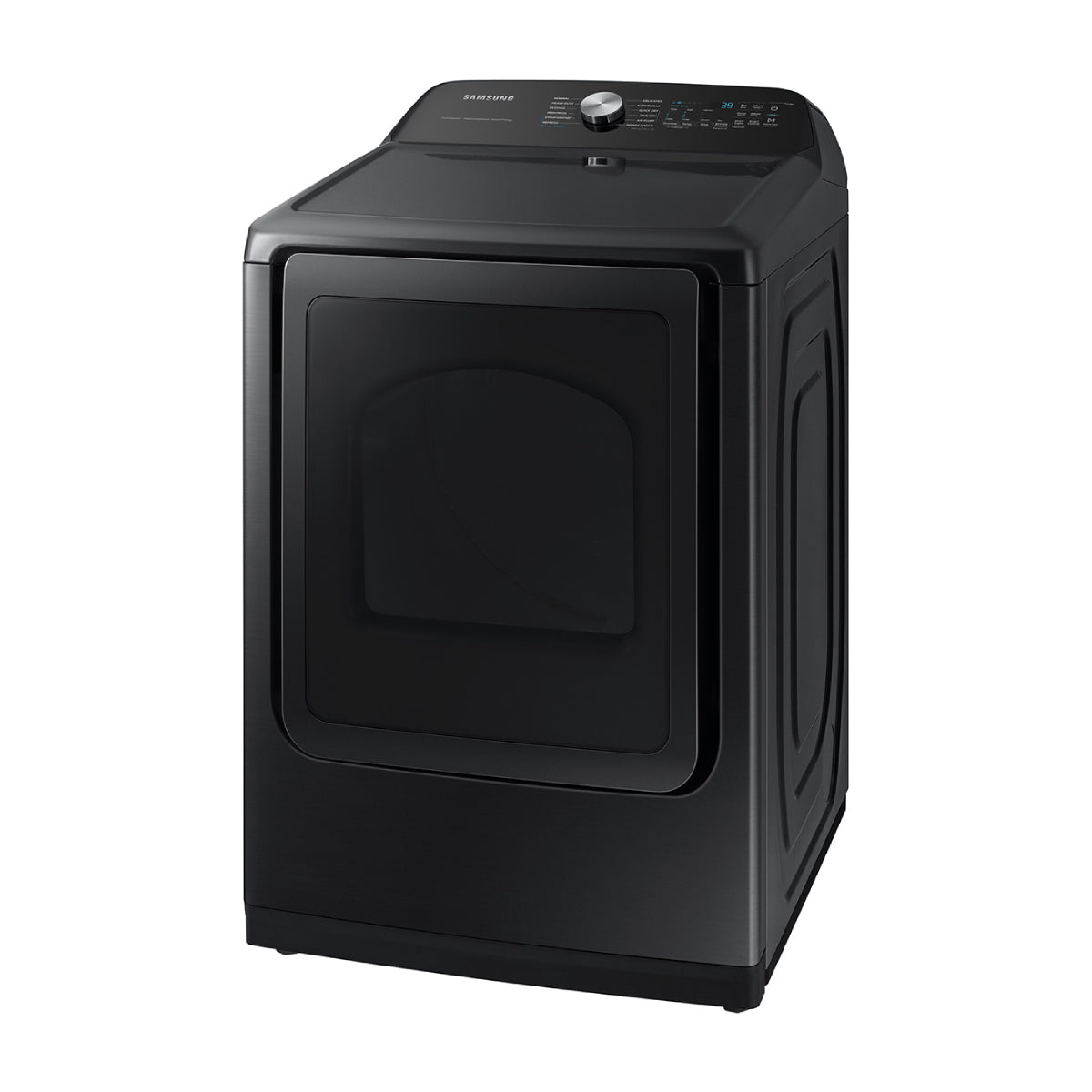 Samsung DVG52A5500V 7.4 cu. ft. Smart Gas Dryer with Steam Sanitize+ - Brushed Black - Curacao
