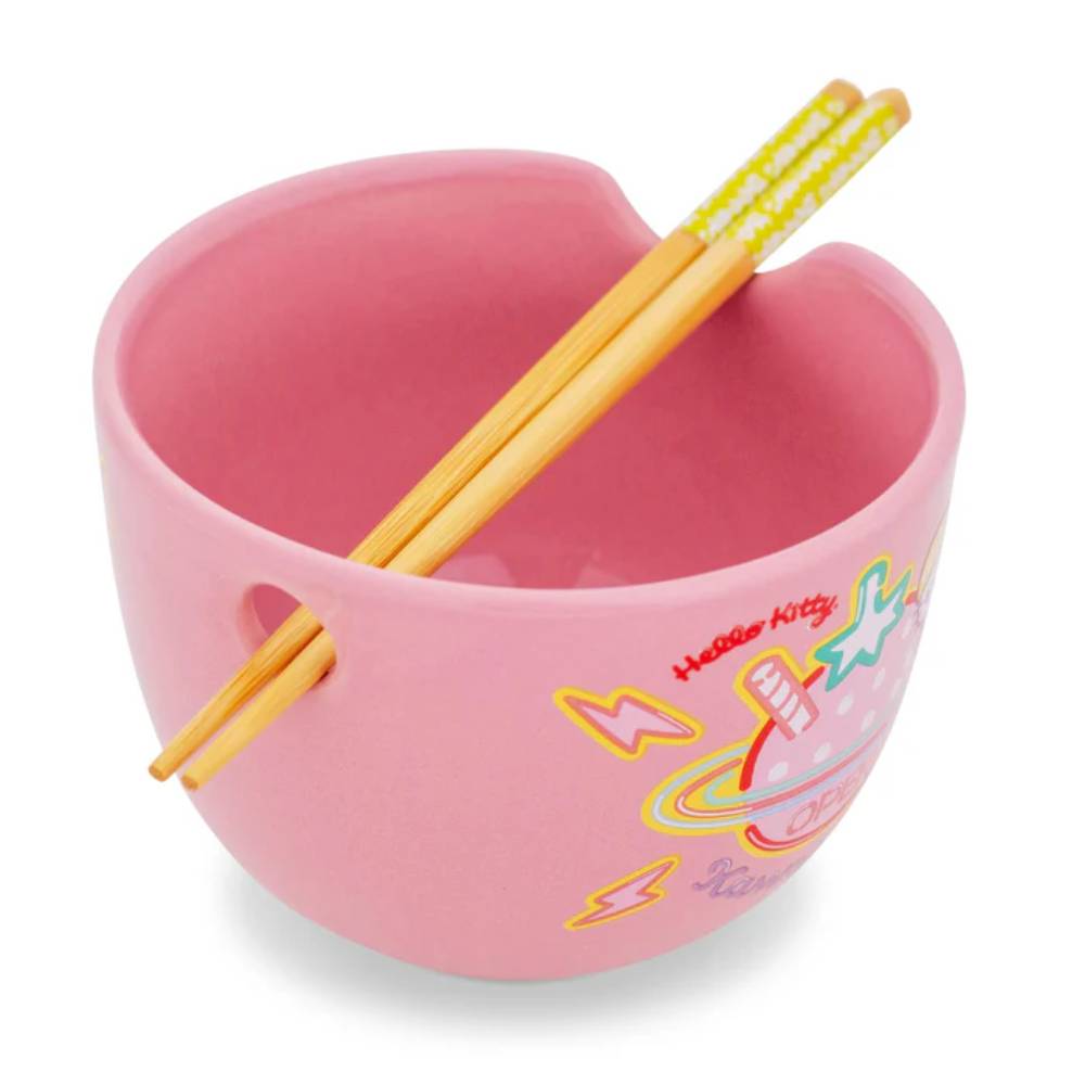 Sanrio Hello Kitty 20 oz Ramen Bowl and Chopstick Set
