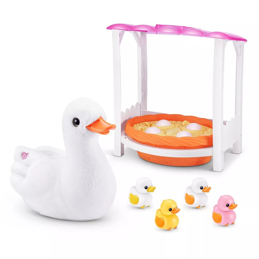 Pets Alive Mama Duck and Babies Toy Set