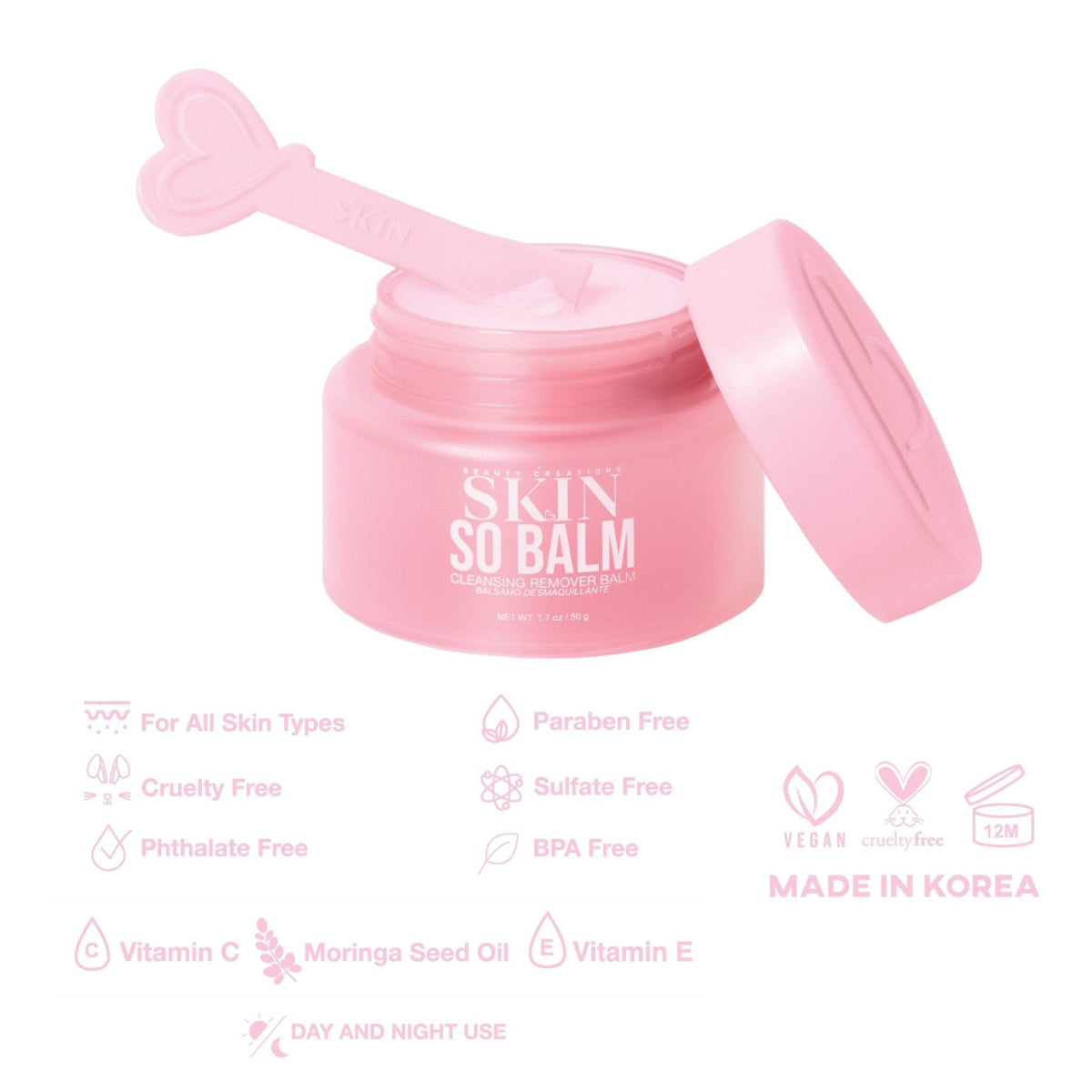 Beauty Creations Skin So Balm 1.7 oz Cleansing Balm