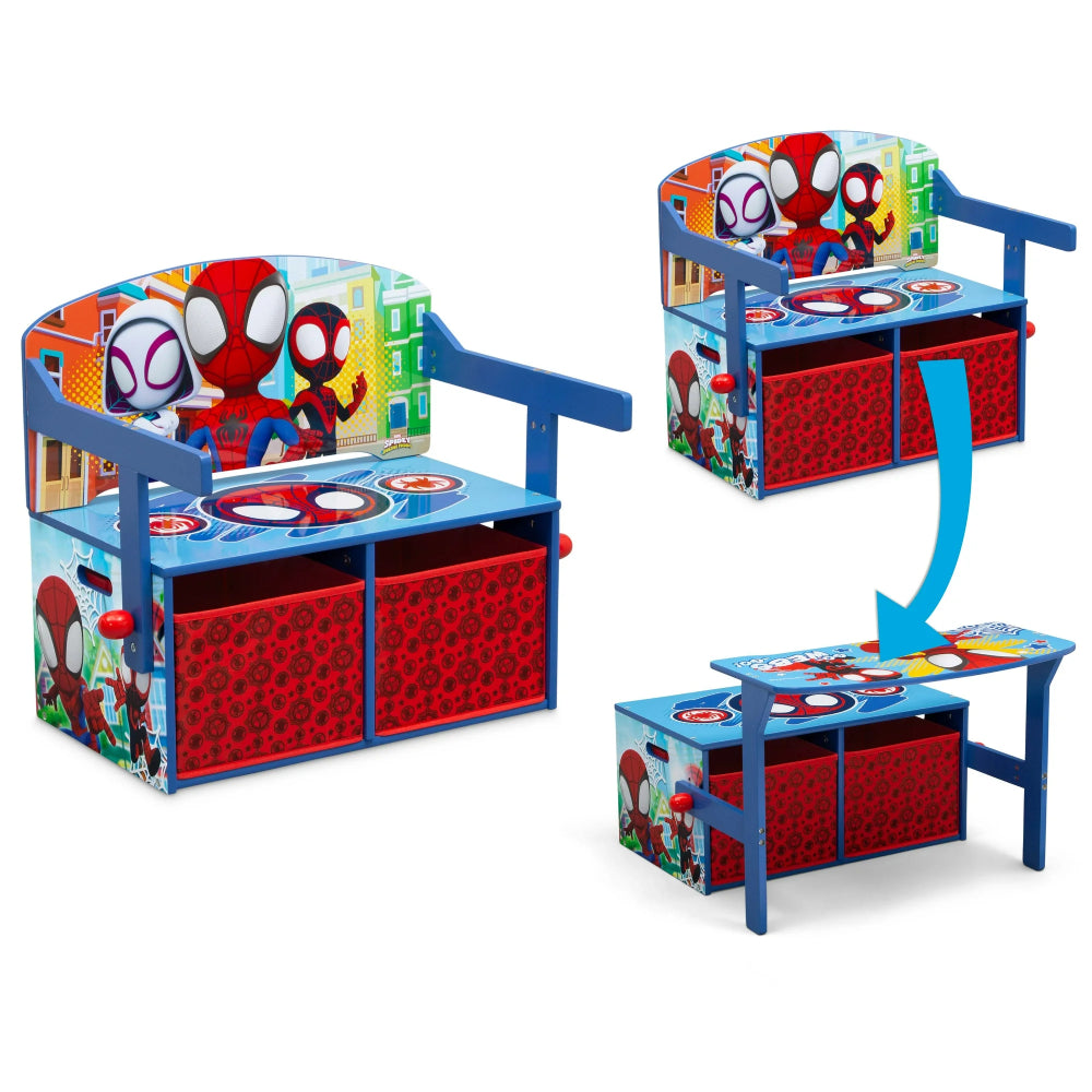 Delta Children Spidey and his Amazing Friends Activity Bench