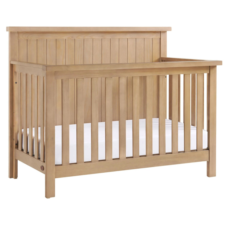 Oxford Everlee 4-In-1 Convertible Crib - Honey Wood