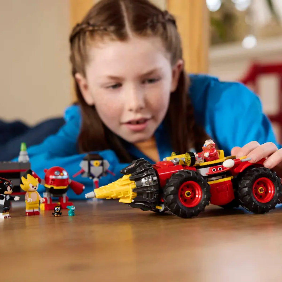 LEGO Super Sonic vs Egg Drillster Buildable Toy Set (590-Pieces)