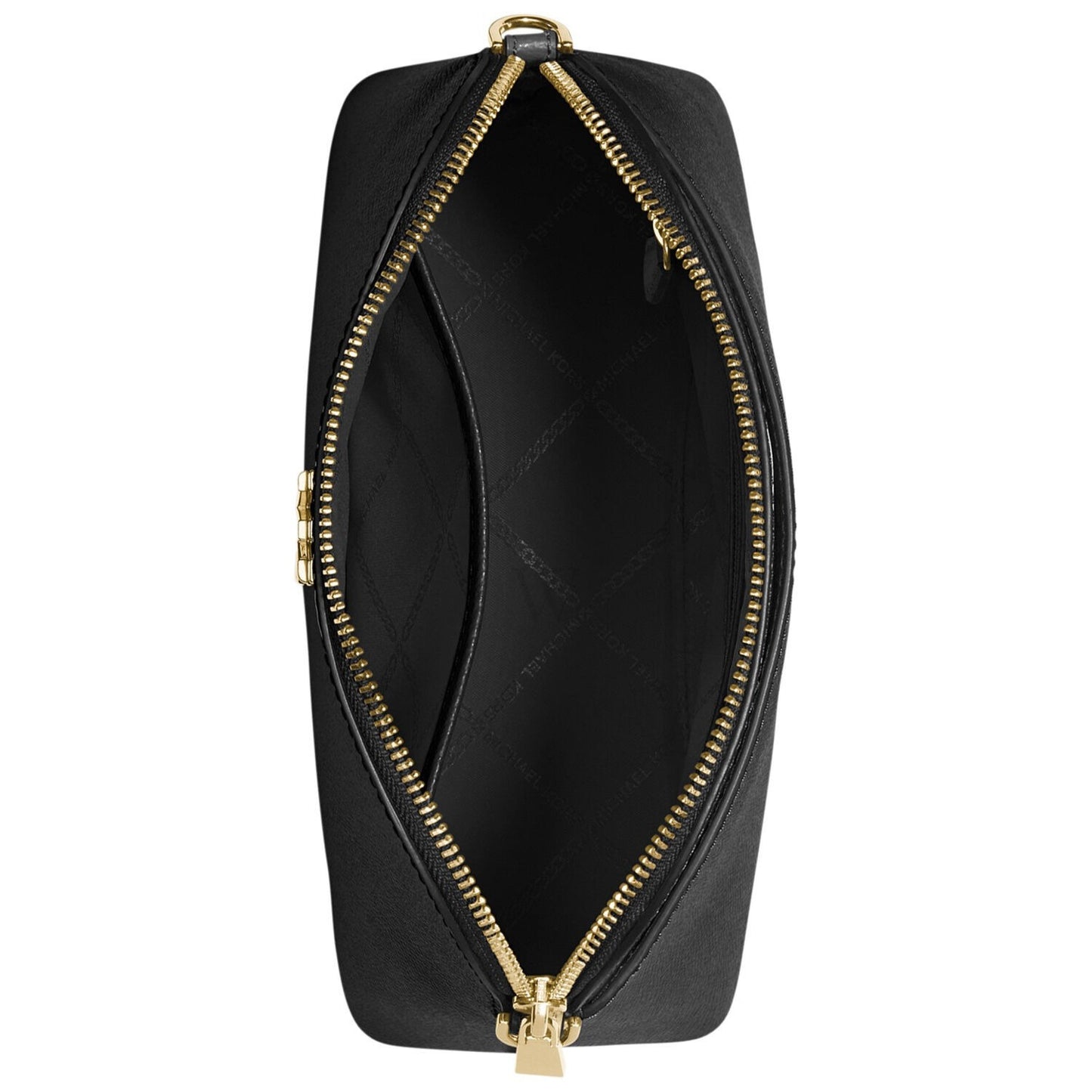 MK Large Grosgrain Leather Dome Crossbody Bag - Curacao