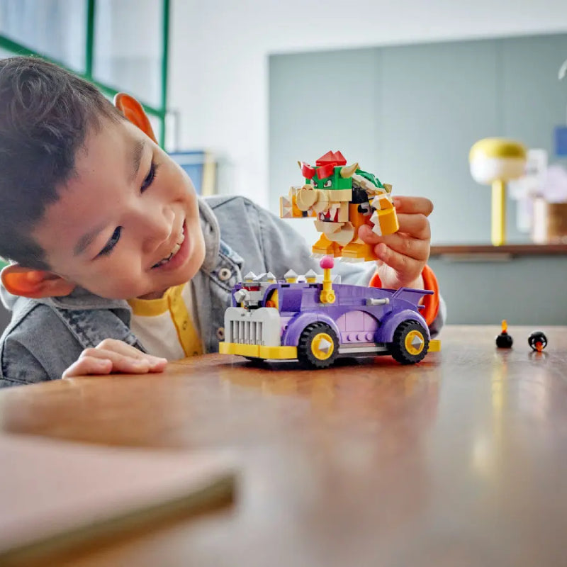 LEGO Super Mario Bowser’s Muscle Car Expansion Toy Set (458-Piece)