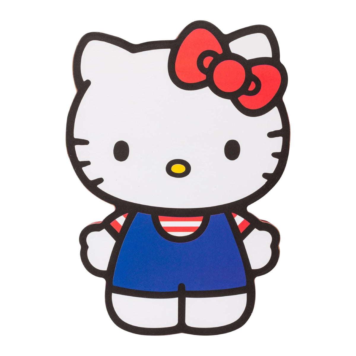 Sanrio Hello Kitty Patriotic Shine Die Cut Box Wall Sign - Multicolor