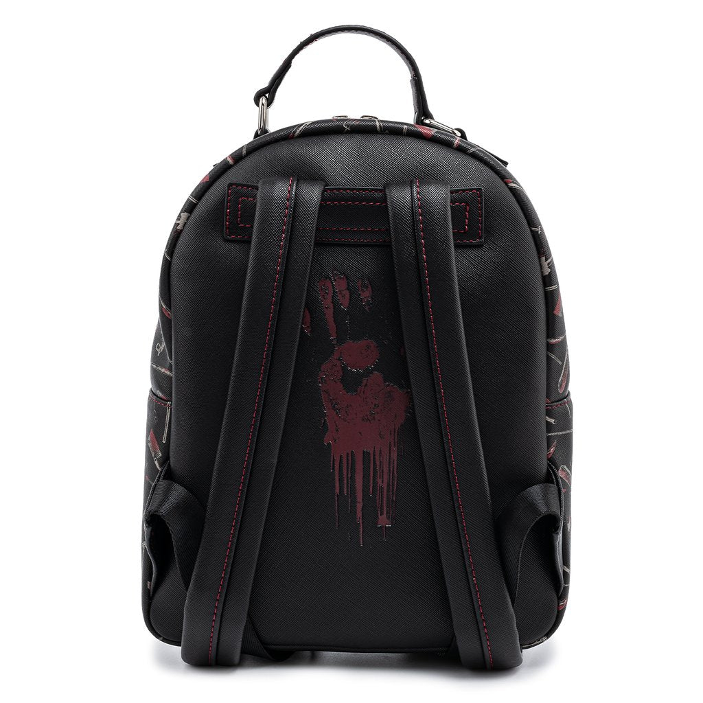 Loungefly Friday the 13th Jason Mask Mini Backpack - Curacao