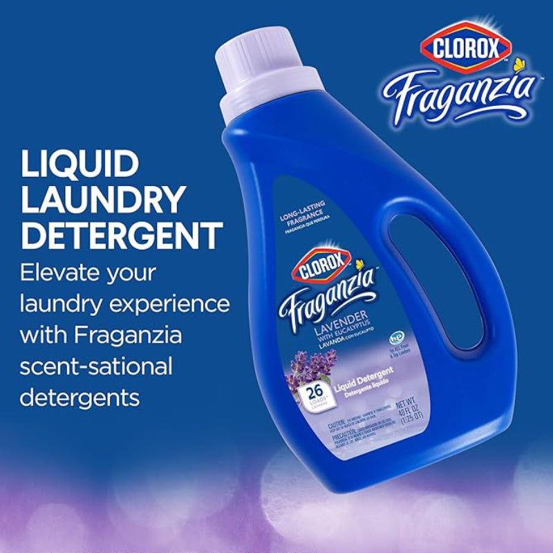 Clorox 40oz Lavander Fraganzia Liquid Detergent