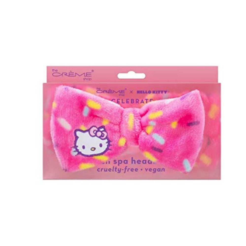 The CrΓΒ¨me Shop X Hello Kitty Celebrate Spa Headband - Pink