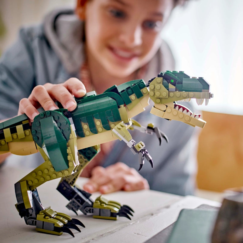 LEGO Creator 3-in-1 T. rex Dinosaur Building Toy Set (626-Pieces)