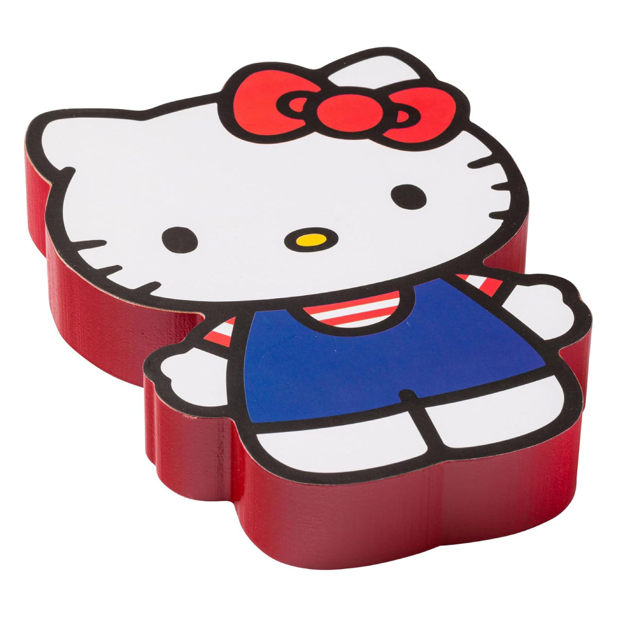 Sanrio Hello Kitty Patriotic Shine Die Cut Box Wall Sign - Multicolor