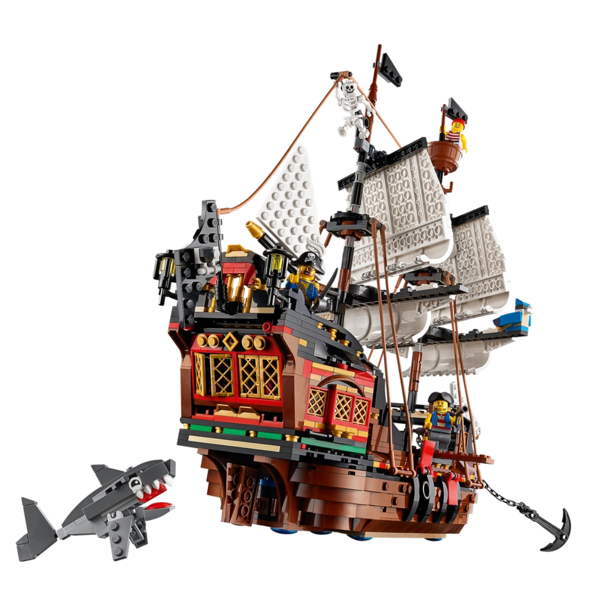 LEGO Creator 3-in-1 Pirate Ship Building Toy Set (1260-Pieces)