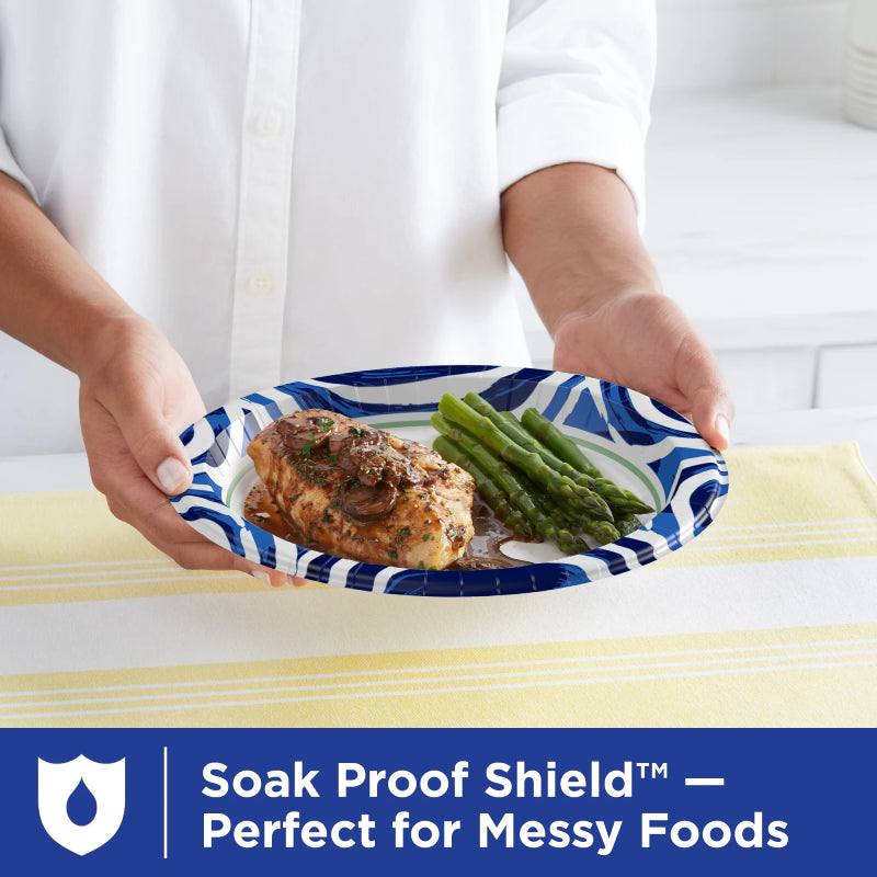 Dixie 10" Disposable Paper Plates (20-Count)