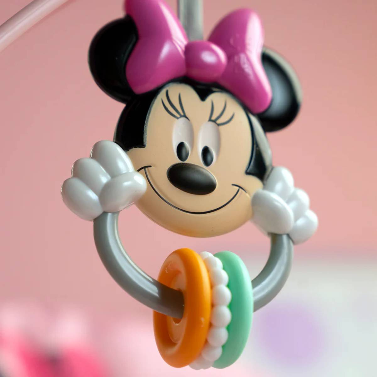 Bright Starts Disney Baby Minnie Mouse Toddler Rocker - Pink/White