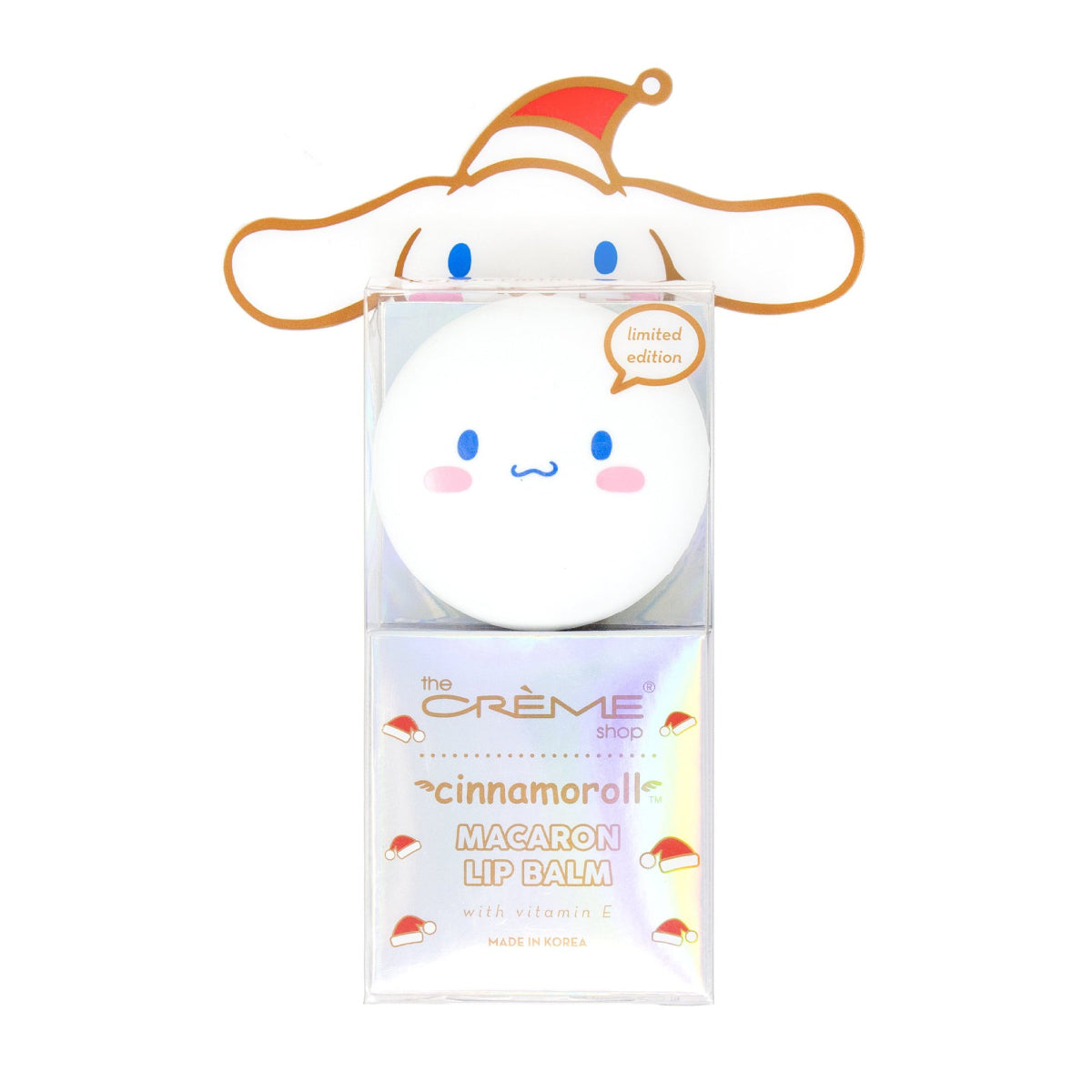 The Crème Shop x Sanrio Cinnamoroll Macaron Lip Balm - Peppermint Cocoa
