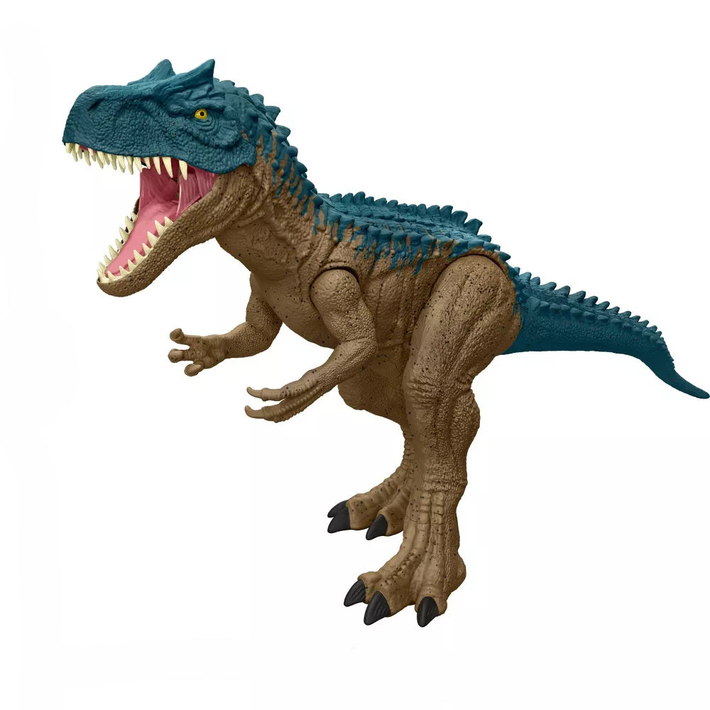 Jurassic World Super Colossal Allosaurus Dinosaur Action Figure - Brown/Blue