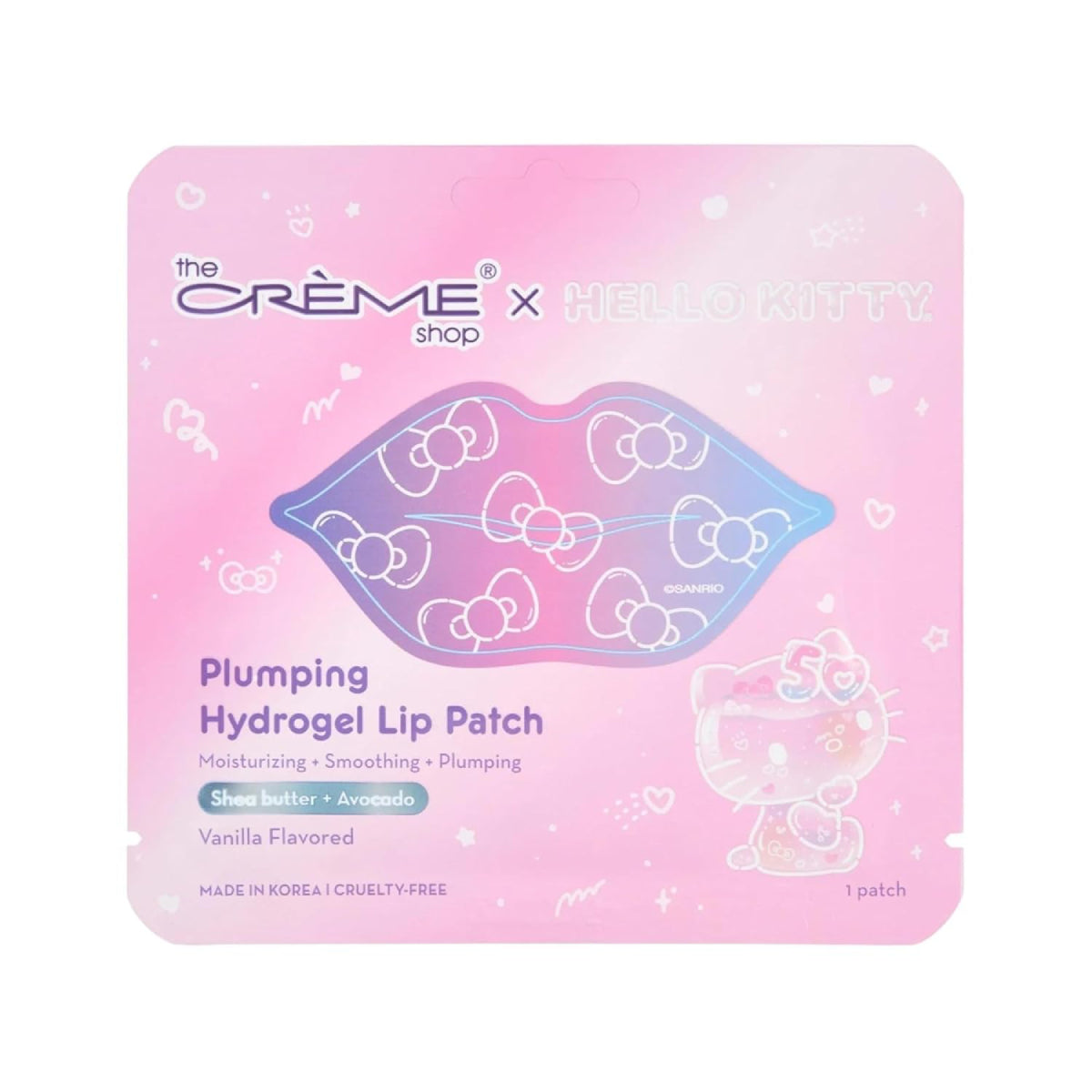 The Creme Shop X Hello Kitty Plumping Hydrogel Lip Patch