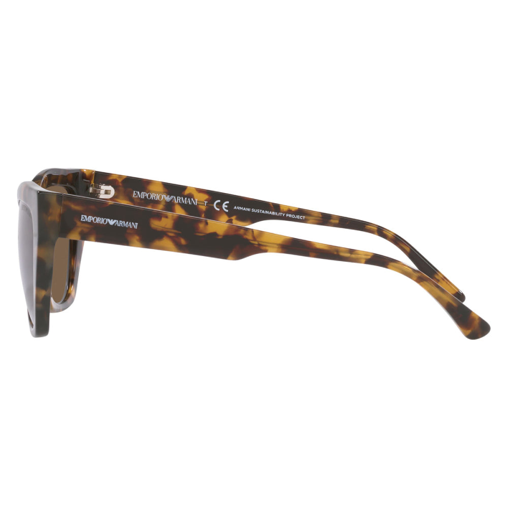 Gafas de sol de color liso con forma de ojo de gato EA4176 de Emporio Armani para mujer