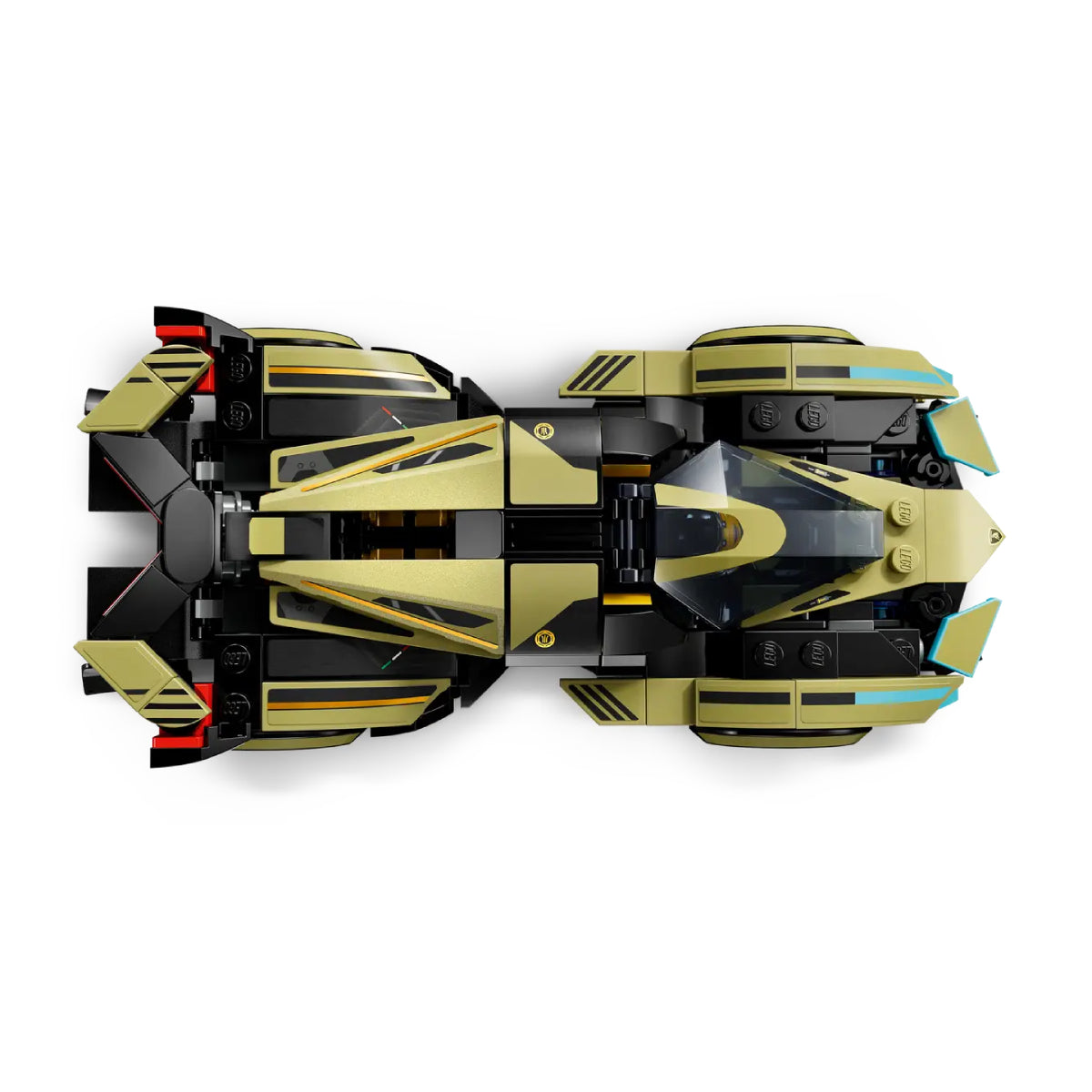 LEGO Speed Champions Lamborghini Lambo V12 Vision GT Super Formula 1 Car Building Toy Set (230-Pieces)