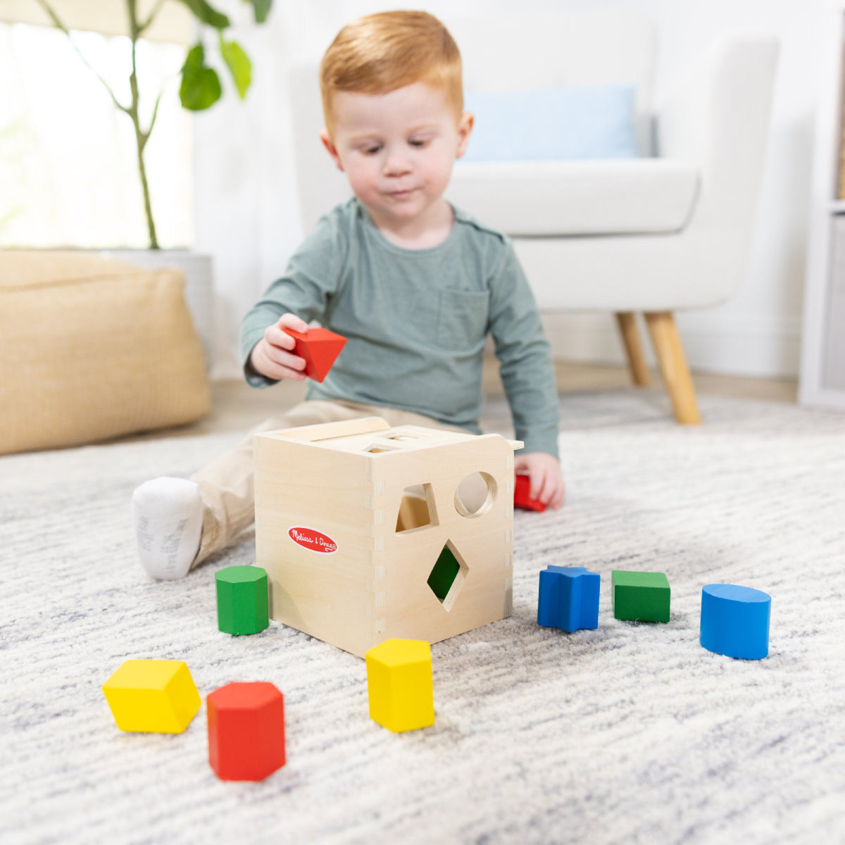 Melissa & Doug Shape Sorting Cube