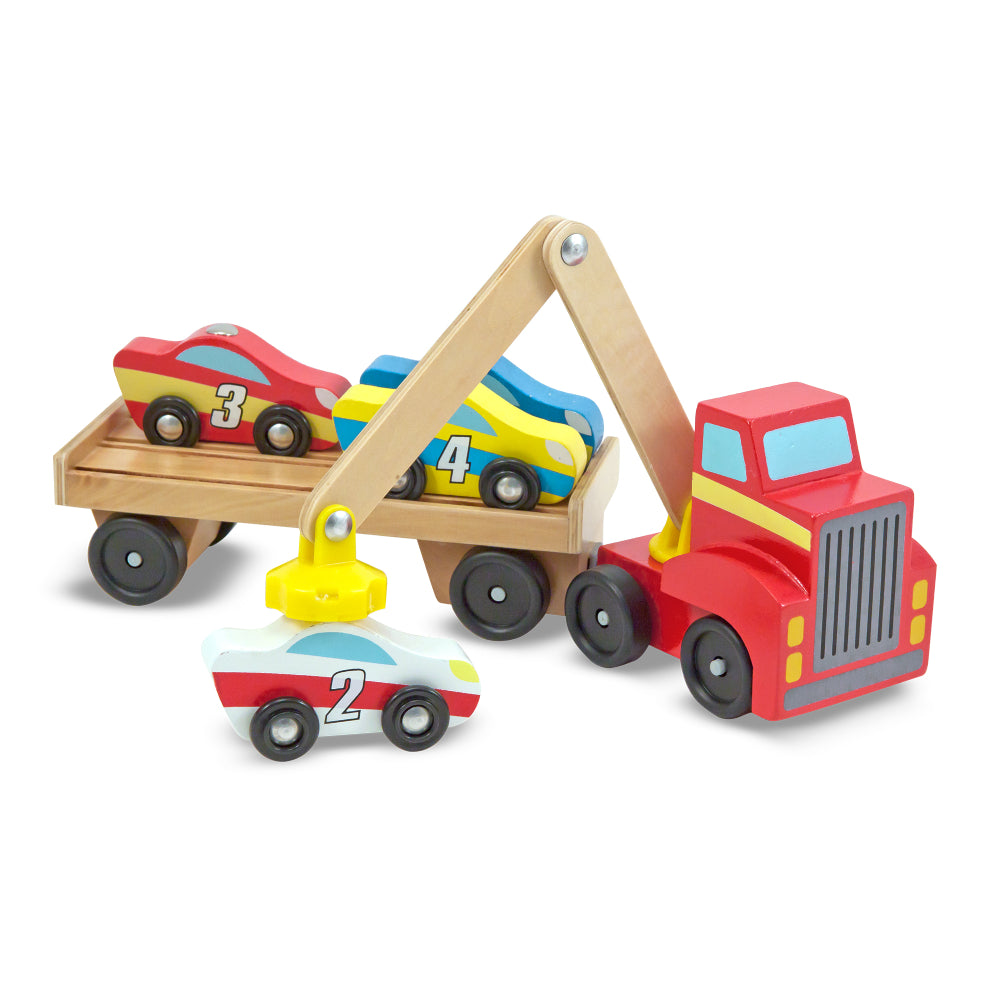 Melissa and Doug Magnetic Car Loader (6-Piece)