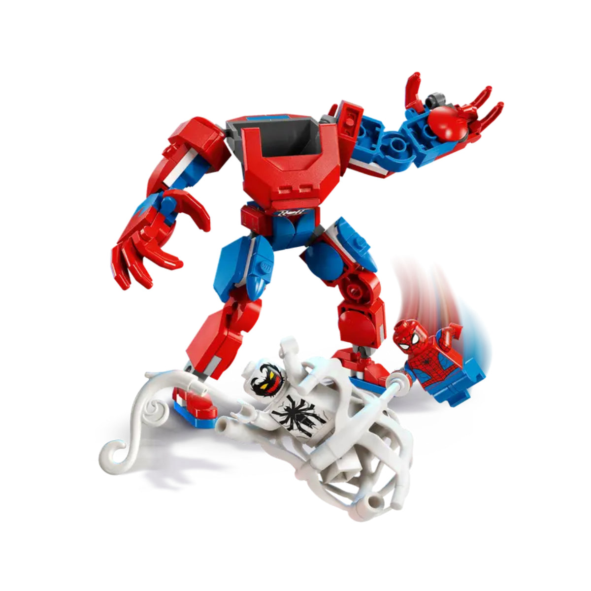 LEGO Marvel Spider-Man Mech vs Anti-Venom Building Toy Set (107-Pieces)
