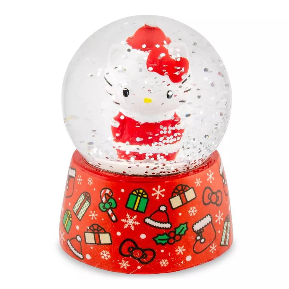 Sanrio Hello Kitty 2.5" Mini Snow Globe - Red/White