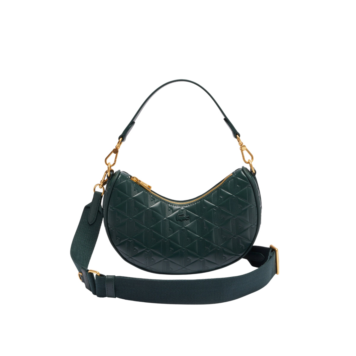 Lacoste Maheki Half Moon Bag - Sinople