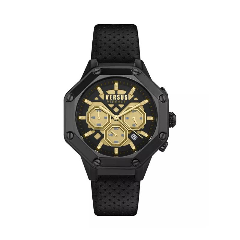 Versus Versace Palestro Men's 45mm Strap Watch - Black