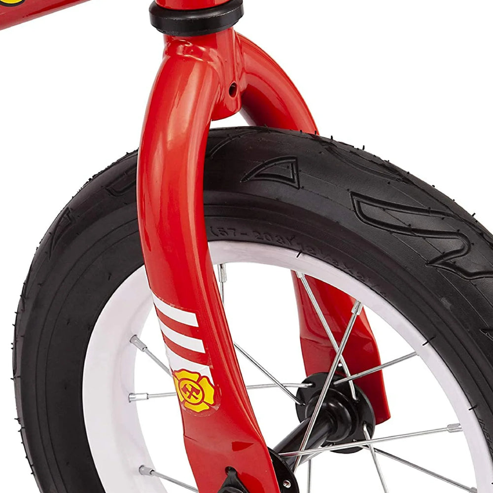 Pacific Cycle 12" Fire Rescue Bike - Red