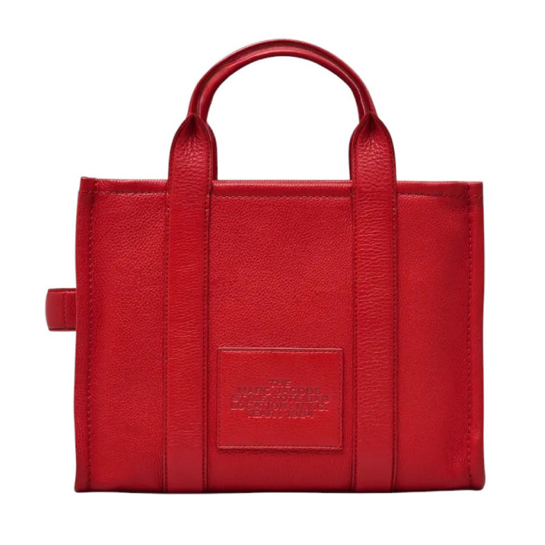 Marc Jacobs The Leather Medium Tote Bag - Red