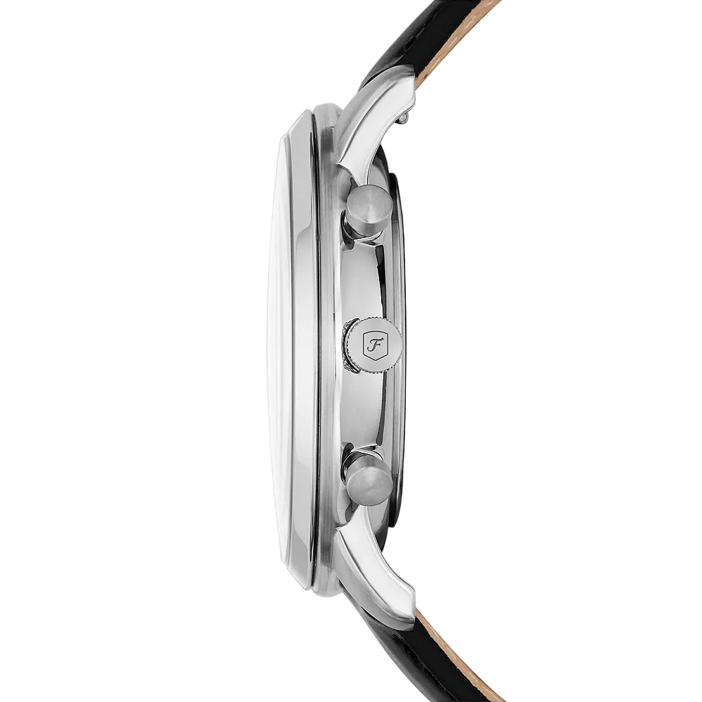 Fossil Neutra Men's 44mm Strap Watch - Silver Tone