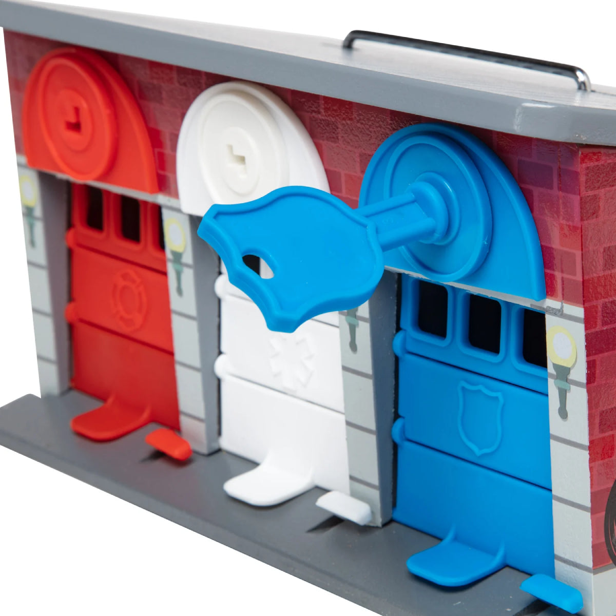 Melissa and Doug Keys and Cars Rescue Garage (4 Pieces)