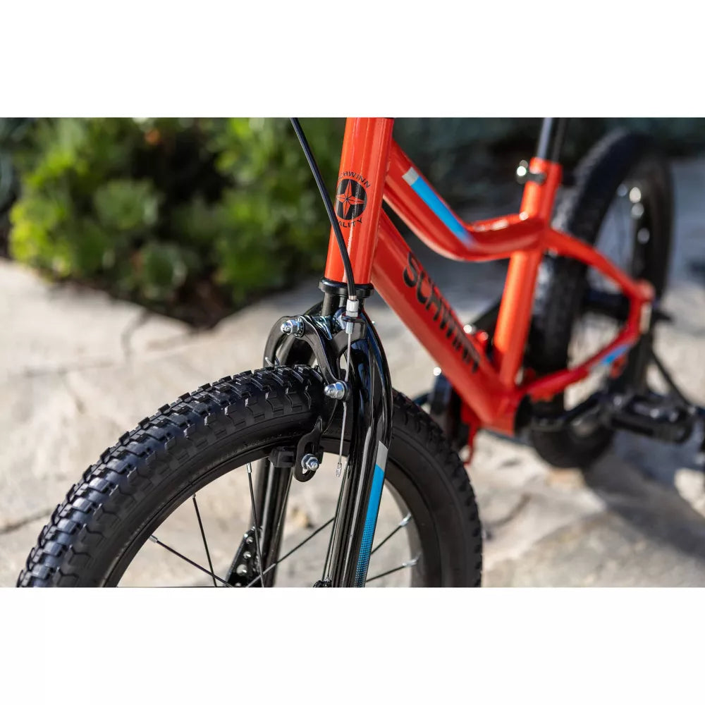 Pacific Cycle Schwinn Piston 16" Kid's Bike - Black/Red