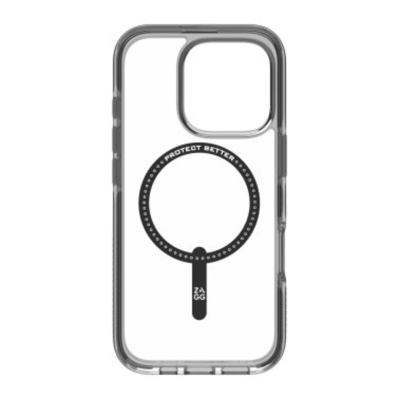 Zagg Santa Cruz Snap MagSafe Case for Apple iPhone 16 Pro - Black