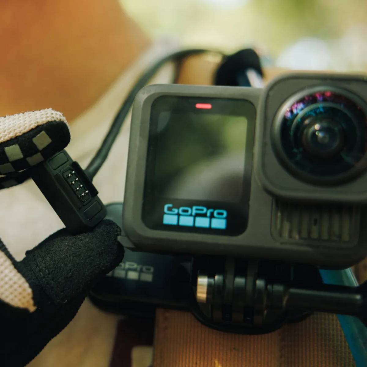 GoPro Contacto Magnetic Door and Power Cable Kit - Black