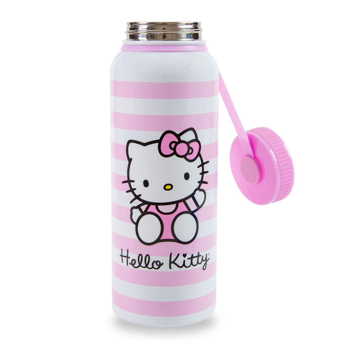 Sanrio Hello Kitty Pink 42 oz Stainless Steel Water Bottle - White/Pink