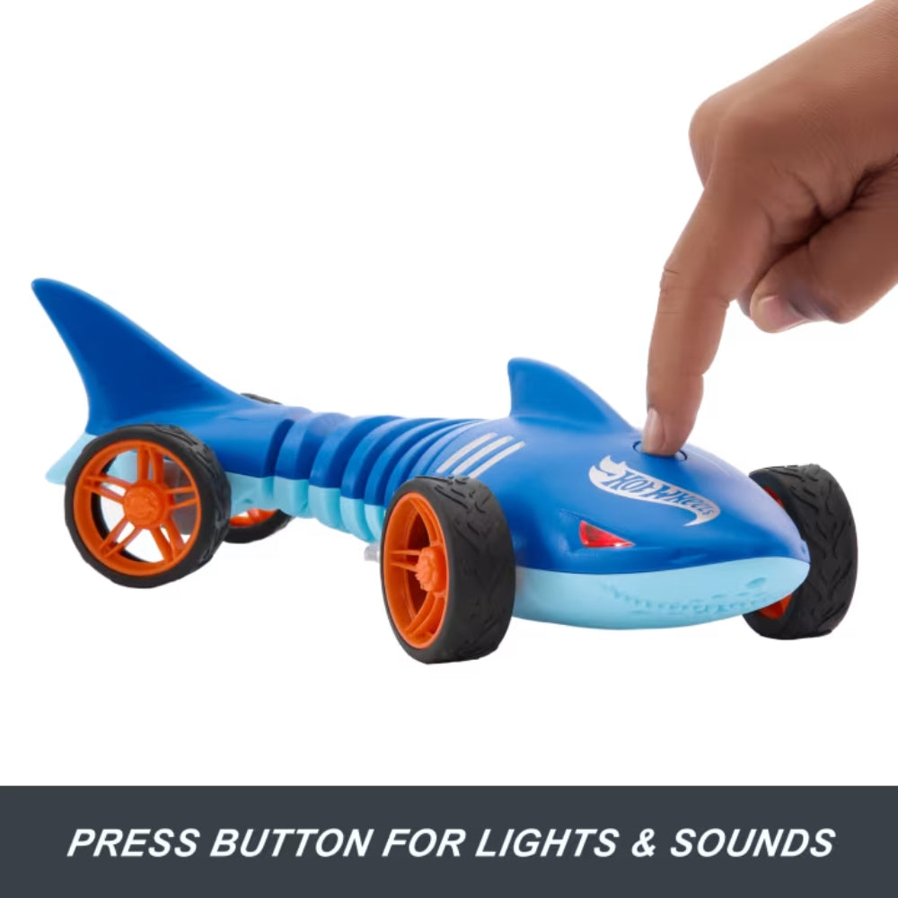 Hot Wheels RC 1:15 Scale Shark Speeder Vehicle with Remote Control